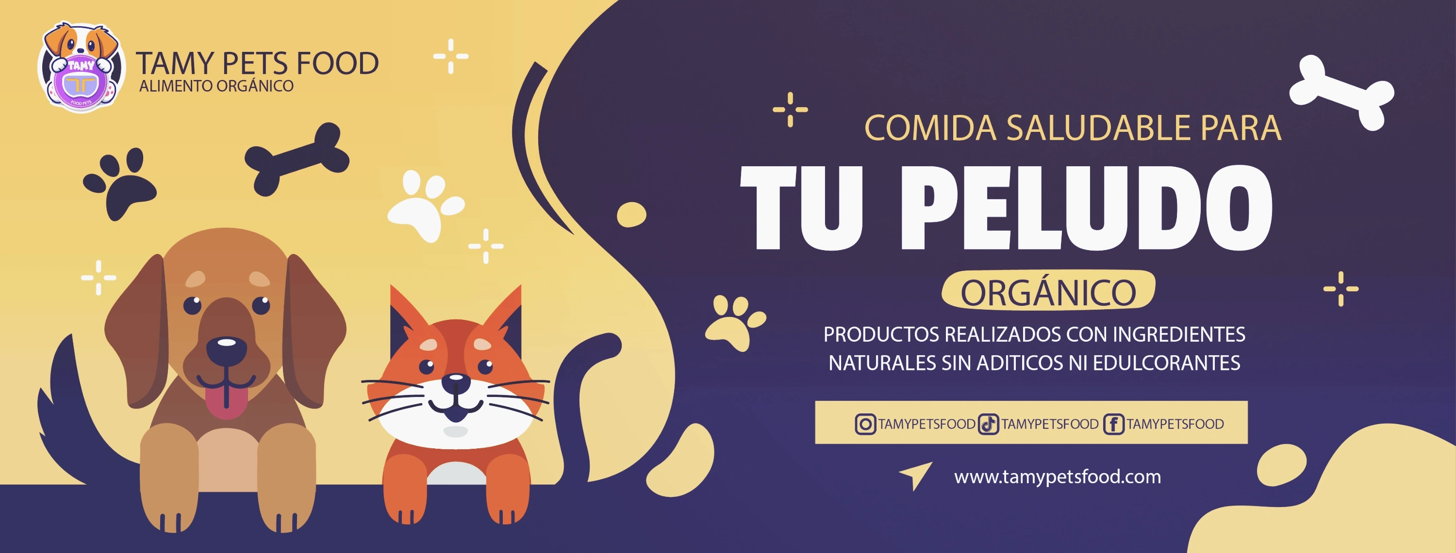 Diseno banner tamy pets food — Andrés Rodríguez Suazo