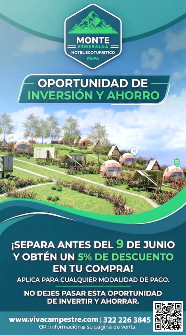 Diseno promo hotel monte esmeralda paipa — Andrés Rodríguez Suazo