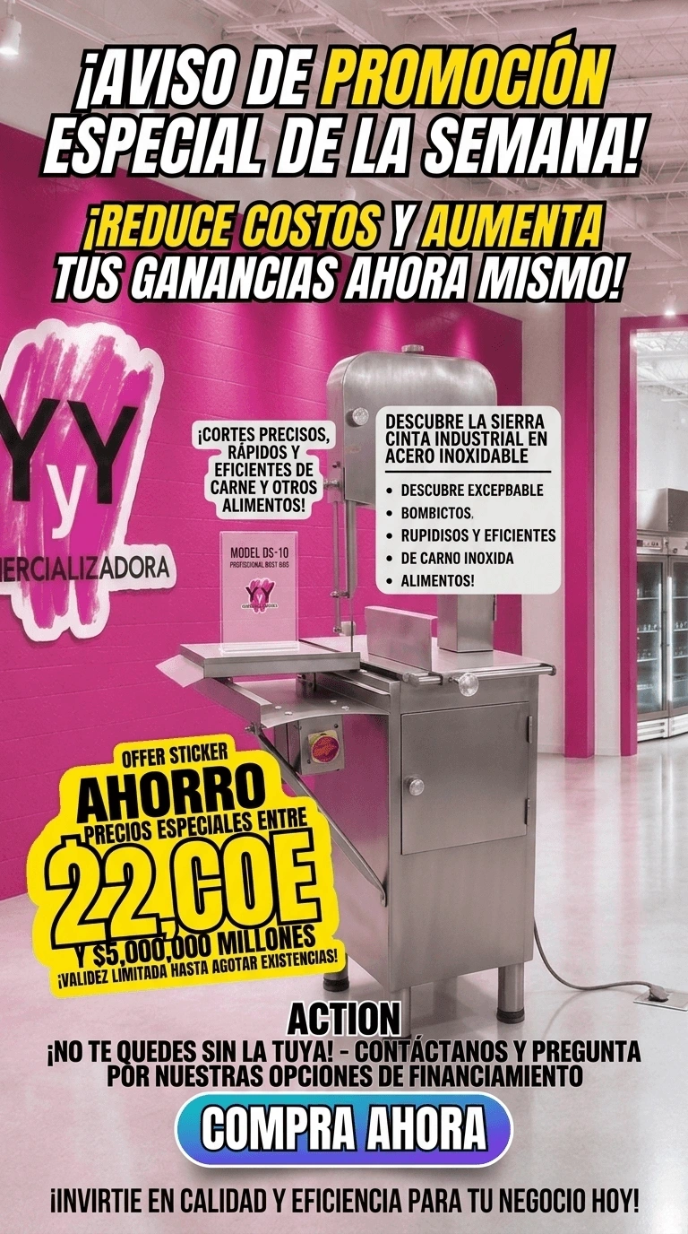 Diseno publicidad sierra cinta industrial yyy — Andrés Rodríguez Suazo