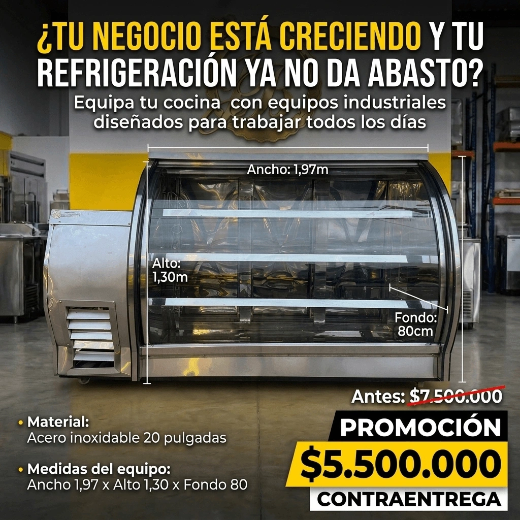 Jb promocion vitrina refrigeracion industrial — Andrés Rodríguez Suazo