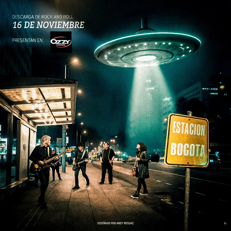 Promo descarga rock and roll andiamos ozzy — Andrés Rodríguez Suazo