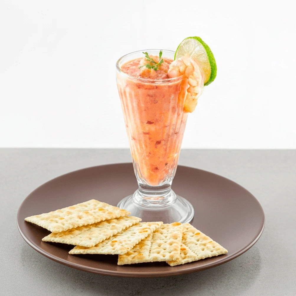 Ceviche de camaron fotografia de producto — Andrés Rodríguez Suazo