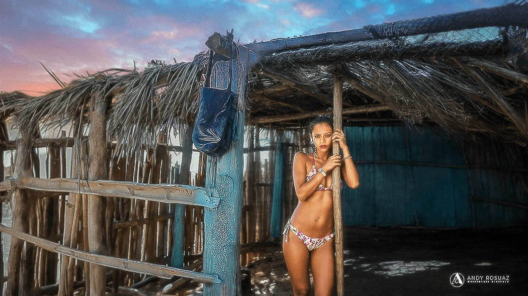 Foto modelo cabana playa — Andrés Rodríguez Suazo